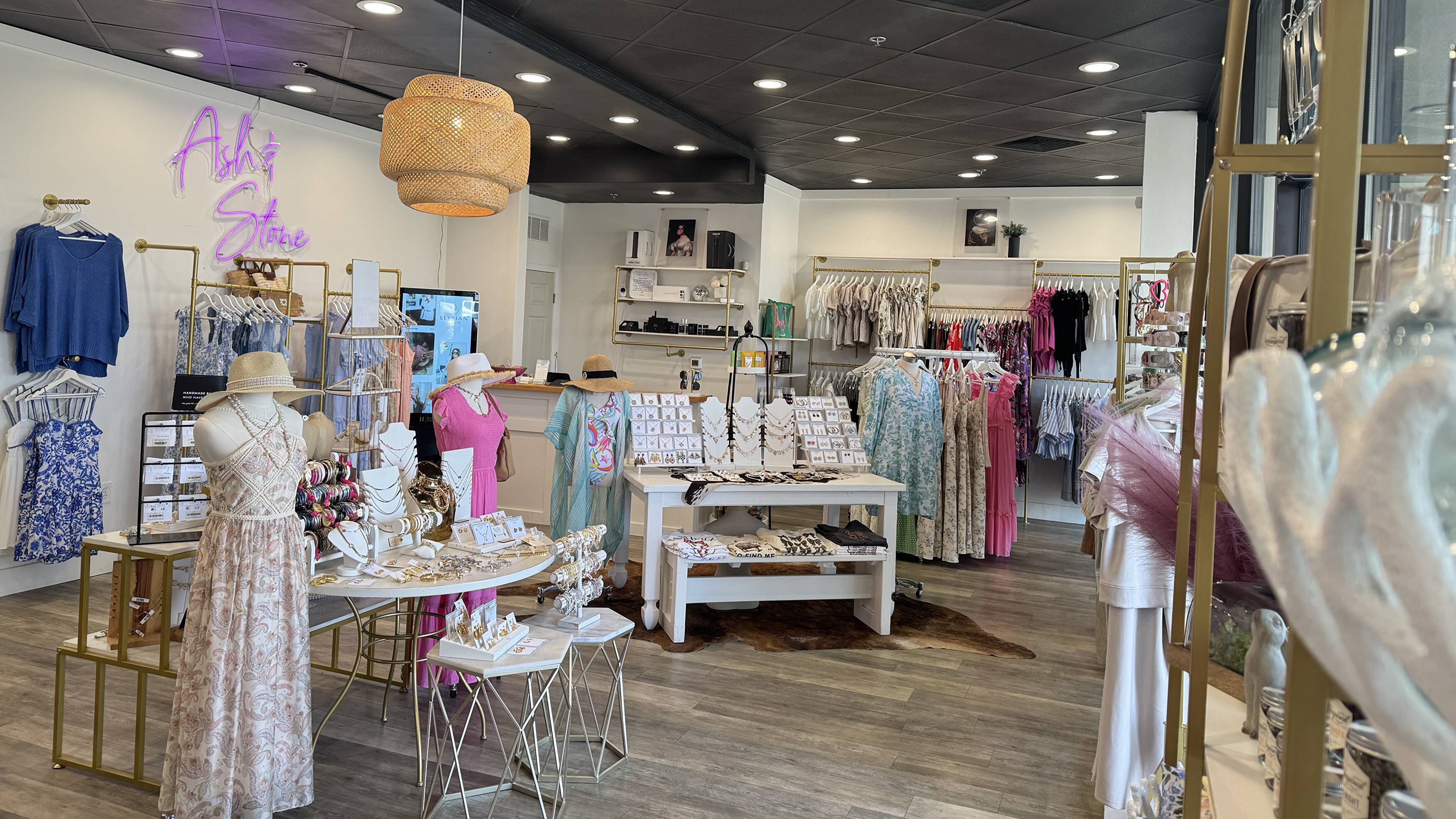 Home | Ash and Stone Boutique 663-B West 23rd Street Panama City Florida  32405 Hours Tuesday-Friday 11-6 Saturday 11-4 Sun-Monday Closed Phone  850-866-1162